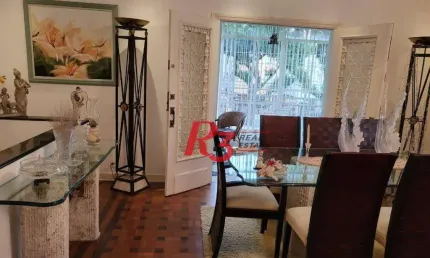 Casa com 4 dormitórios à venda, 480 m² - Gonzaga - Santos/SP