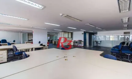Sala para alugar, 221 m² por R$ 8.975,00/mês - Centro - Santos/SP