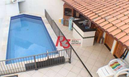 Sobrado com 3 dormitórios à venda, 300 m² por R$ 1.920.000,00 - Boqueirão - Santos/SP