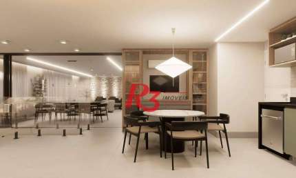 Cobertura com 4 quartos à venda, 370 m² por R$ 4.290.000 - Ponta da Praia - Santos/SP