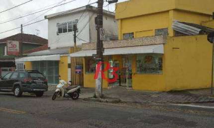 Galpão, 340 m² - venda por R$ 2.200.000,00 ou aluguel por R$ 12.626,74/mês - Macuco - Santos/SP