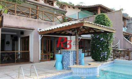 Casa com 6 dormitórios à venda, 520 m² - Parque Prainha - São Vicente/SP