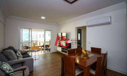 Apartamento com 2 dormitórios à venda, 84 m² por R$ 1.050.000,00 - Boqueirão - Santos/SP