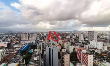 Sala comercial com 1 sala para alugar na Avenida Ana Costa, 228, Vila Mathias, Santos