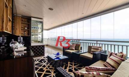 Apartamento com 3 dormitórios à venda, 326 m² - Aviação - Praia Grande/SP