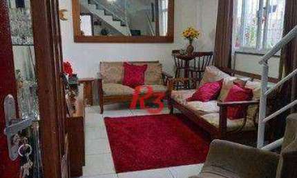 Sobrado com 3 dormitórios à venda, 123 m² - Jardim Paraíso - São Vicente/SP