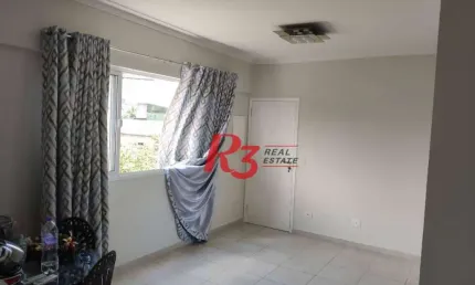 Apartamento com 2 dormitórios à venda, 92 m² por R$ 425.000,00 - Macuco - Santos/SP