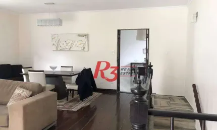 Casa com 4 dormitórios à venda, 200 m² - boqueirão - santos/sp