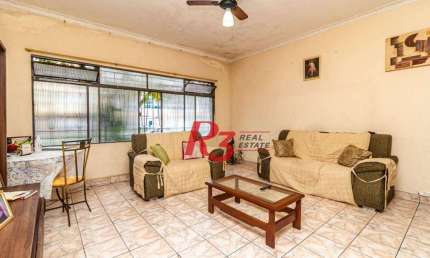 Casa com 2 dormitórios à venda, 222 m² - Vila Belmiro - Santos/SP