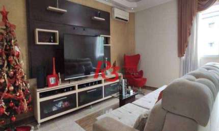 Casa com 3 dormitórios à venda, 145 m²  - Macuco - Santos/SP