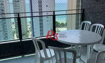 Apartamento com 3 dormitórios à venda, 107 m² - Vila Luis Antônio - Guarujá/SP