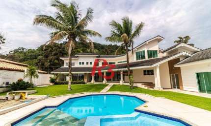 Casa com 5 dormitórios à venda, 1000 m² por R$ 13.400.000,00 - Santo Amaro - Guarujá/SP