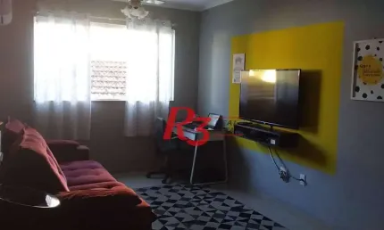 Village com 2 dormitórios à venda, 100 m² - Marapé - Santos/SP