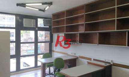 Sala para alugar, 45 m² por R$ 2.500,00/mês - Centro - Santos/SP