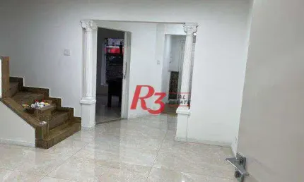 Sobrado para alugar, 200 m² por R$ 12.000,00/mês - José Menino - Santos/SP