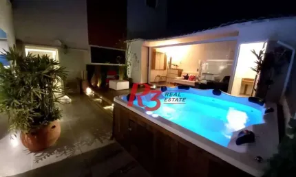 Cobertura com 4 dormitórios à venda, 238 m² - Praia da Enseada - Guarujá/SP