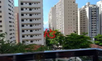 Apartamento com 3 dormitórios à venda, 146 m²- Vila Maia - Guarujá/SP