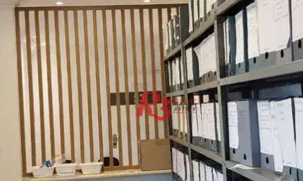 Sala à venda, 66 m² por r$ 370.000,00 - vila matias - santos/sp