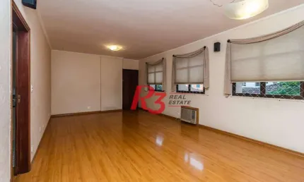 Apartamento com 3 dormitórios à venda, 127 m² - Boqueirão - Santos/SP
