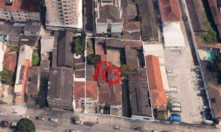 Terreno para alugar, 1600 m² - Vila Matias - Santos/SP