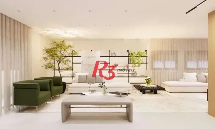 Apartamento com 4 dormitórios à venda, 291 m² por R$ 3.490.000,00 - Boqueirão - Santos/SP
