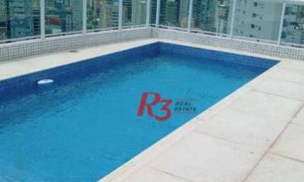 Cobertura à venda, 289 m² por R$ 3.990.000,00 - Gonzaga - Santos/SP
