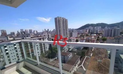 Apartamento à venda, 74 m² por R$ 650.000,00 - Campo Grande - Santos/SP