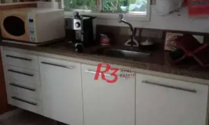 Sobrado com 3 dormitórios à venda, 100 m² - Encruzilhada - Santos/SP