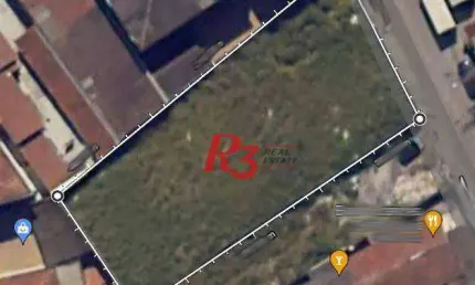 Terreno para alugar, 833 m² por R$ 10.853,58/mês - Vila Paulista - Cubatão/SP