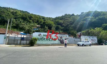 Terreno, 1840 m² - venda por r$ 4.000.000,00 ou aluguel por r$ 20.000,00/mês - marapé - santos/sp