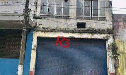 Terreno comercial à venda na Rua Doutor Cochrane, 225, Paquetá, Santos