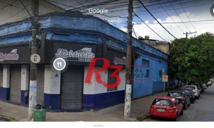 Terreno à venda, 500 m² por R$ 850.000,00 - Centro - Santos/SP