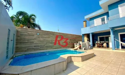 Sobrado com 4 dormitórios à venda, 173 m² - Solemar - Praia Grande/SP