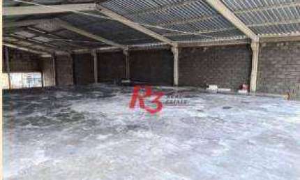 Galpão para alugar, 745 m² por R$ 21.191,92/mês - Parque São Vicente - São Vicente/SP