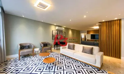 Apartamento à venda, 233 m² por R$ 1.900.000,00 - Embaré - Santos/SP