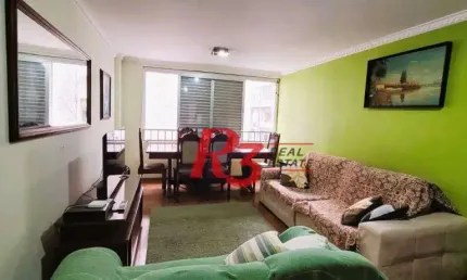 Apartamento, 110 m² - venda por r$ 585.000,00 ou aluguel por r$ 5.500,01/mês - boqueirão - santos/sp