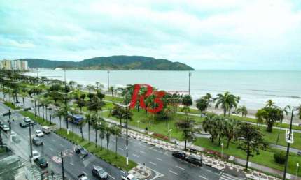 Apartamento com 4 suítes para alugar, 282 m² - Aparecida - Santos/SP