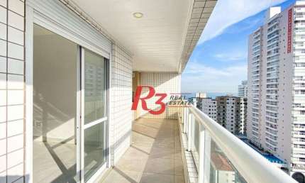 Apartamento com 3 dormitórios à venda, 133 m² - Canto do Forte - Praia Grande/SP