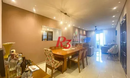 Apartamento à venda, 98 m² por R$ 600.000,00 - Marapé - Santos/SP