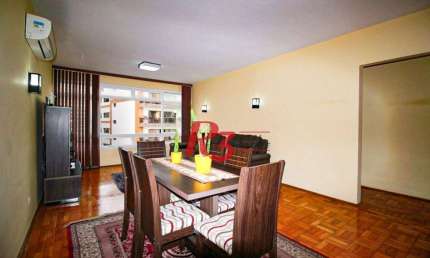 Apartamento com 3 dormitórios à venda, 156 m² por R$ 950.000,00 - Gonzaga - Santos/SP