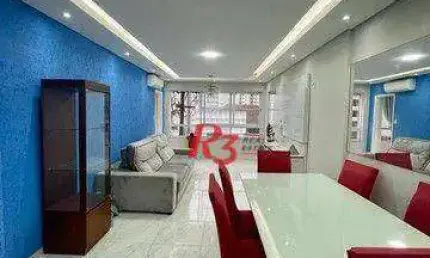 Apartamento com 2 dormitórios, 103 m² - venda por R$ 650.000,00 ou aluguel por R$ 4.600,00/mês - Itararé - São Vicente/SP