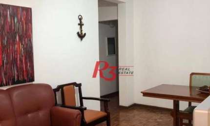 Apartamento frente a Praia! vista lateral, 70 m², 2 dorms, 1 wc, área de serviço, 1 vaga - itararé