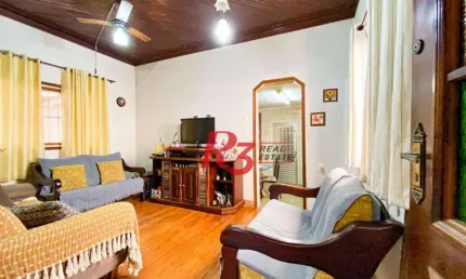 Casa com 2 dormitórios à venda, 102 m² por r$ 630.000,00 - marapé - santos/sp