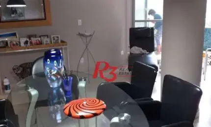 Apartamento na Pompéia com 4 quartos  à venda, 156 m² - Pompéia - Santos/SP