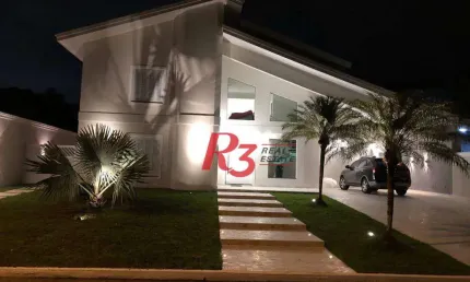 Casa com 5 dormitórios à venda, 400 m² no acapulco - guarujá/sp