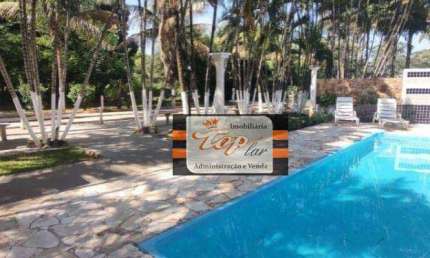 Chácara com 3 dormitórios à venda, 2800 m² por R$ 1.300.000,00 - Chácara Flora - Lins/SP