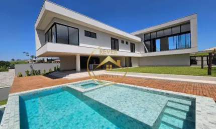 Sobrado à venda em Campinas, Loteamento Residencial Entre Verdes (Sousas), com 4 suítes