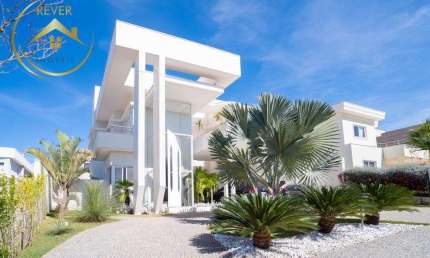 Sobrado à venda em Campinas, Loteamento Mont Blanc Residence, com 4 suítes, com 430 m²
