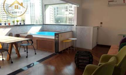 Cobertura à venda em Campinas, Cambuí, com 2 suítes, com 118 m², Edificio Vila Inglesa