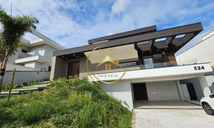 Sobrado à venda em Campinas, Residencial Jatibela, com 4 suítes, com 411.96 m², Condominio Jatibela